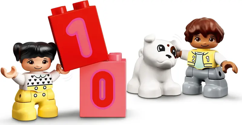LEGO 10954 Pociąg z cyferkami - nauka liczenia zdjęcie 6
