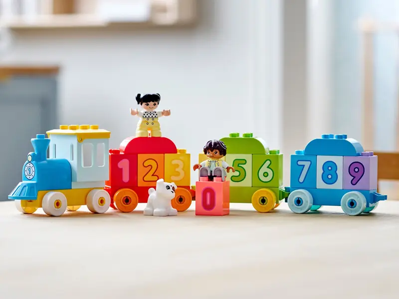 LEGO 10954 Pociąg z cyferkami - nauka liczenia zdjęcie 10