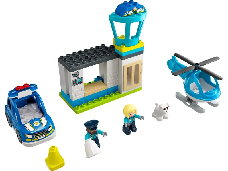 LEGO 10959 Posterunek policji i helikopter