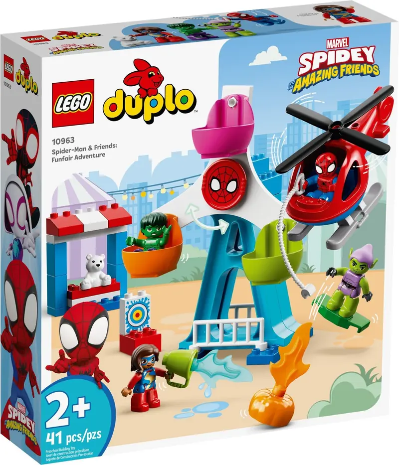 LEGO 10963 Spider-Man i przyjaciele w wesołym miasteczku zdjęcie 2