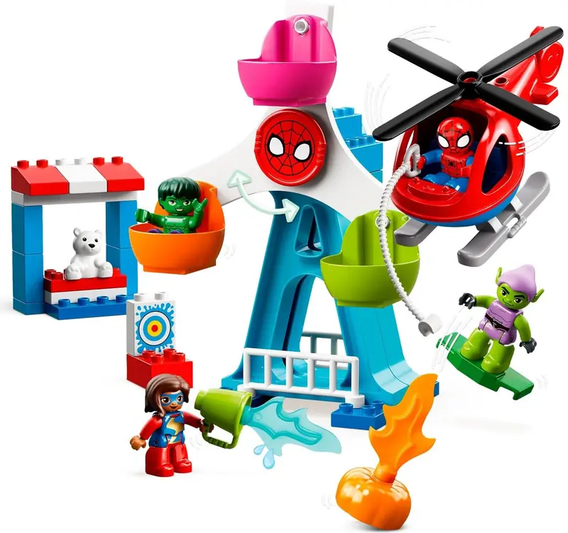 LEGO 10963 Spider-Man i przyjaciele w wesołym miasteczku zdjęcie 3