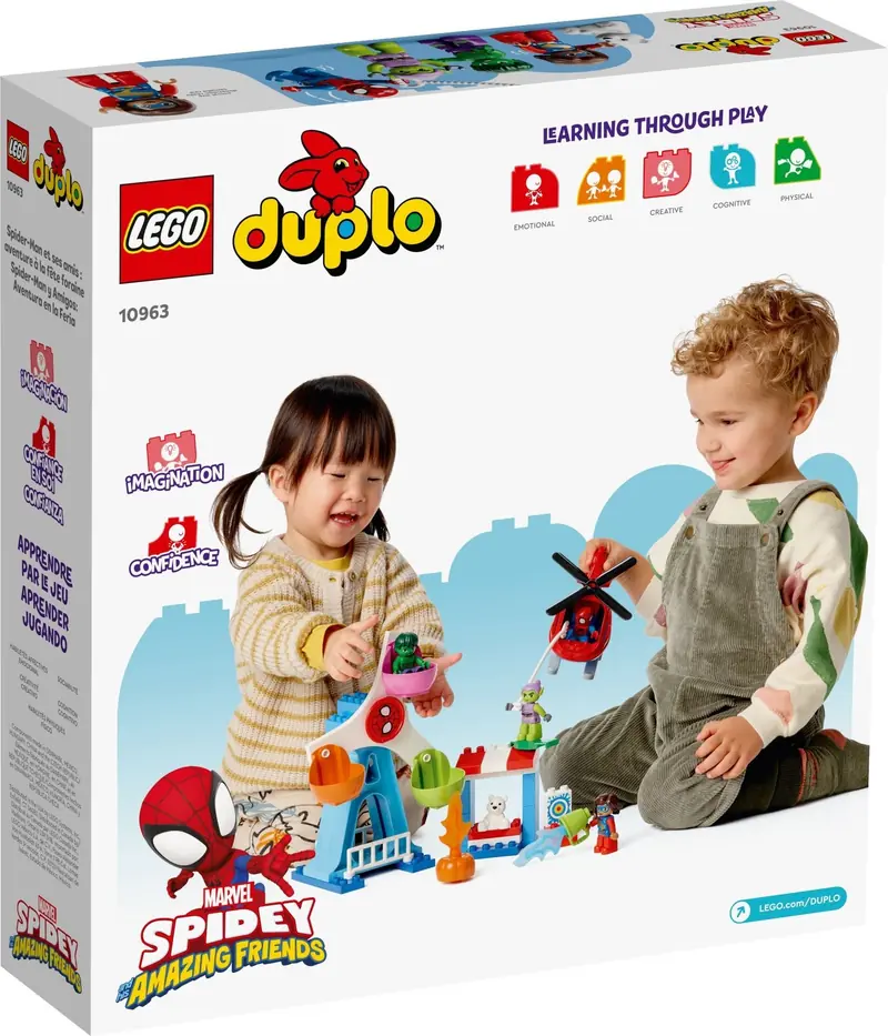 LEGO 10963 Spider-Man i przyjaciele w wesołym miasteczku zdjęcie 5