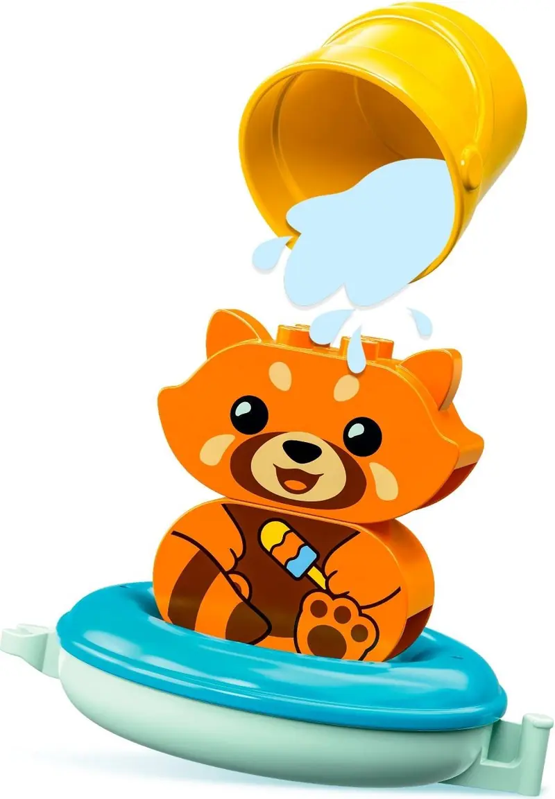LEGO 10964 Zabawa w kąpieli: pływająca czerwona panda zdjęcie 3