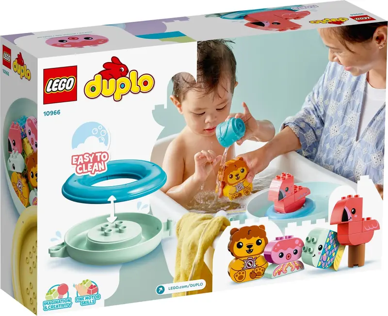 LEGO 10966 Zabawa w kąpieli: pływająca wyspa ze zwierzątkami zdjęcie 6