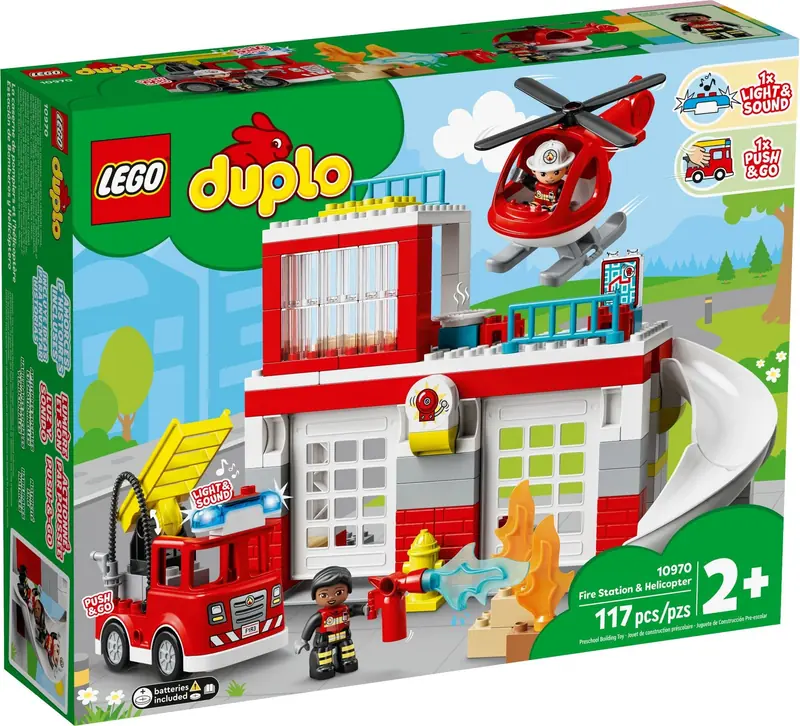 LEGO 10970 Remiza strażacka i helikopter zdjęcie 2