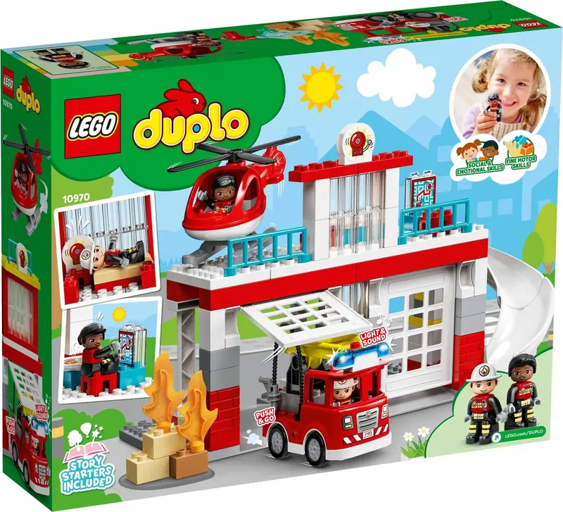 LEGO 10970 Remiza strażacka i helikopter zdjęcie 5