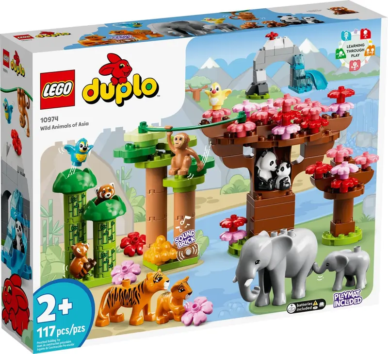 LEGO 10974 Dzikie zwierzęta Azji zdjęcie 2
