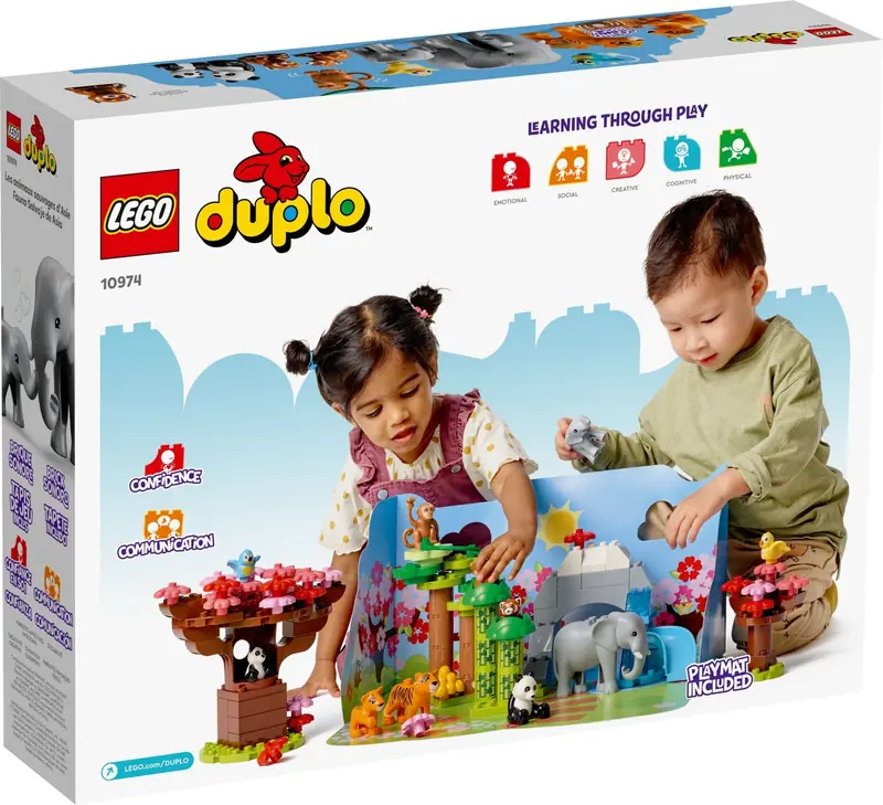 LEGO 10974 Dzikie zwierzęta Azji zdjęcie 6
