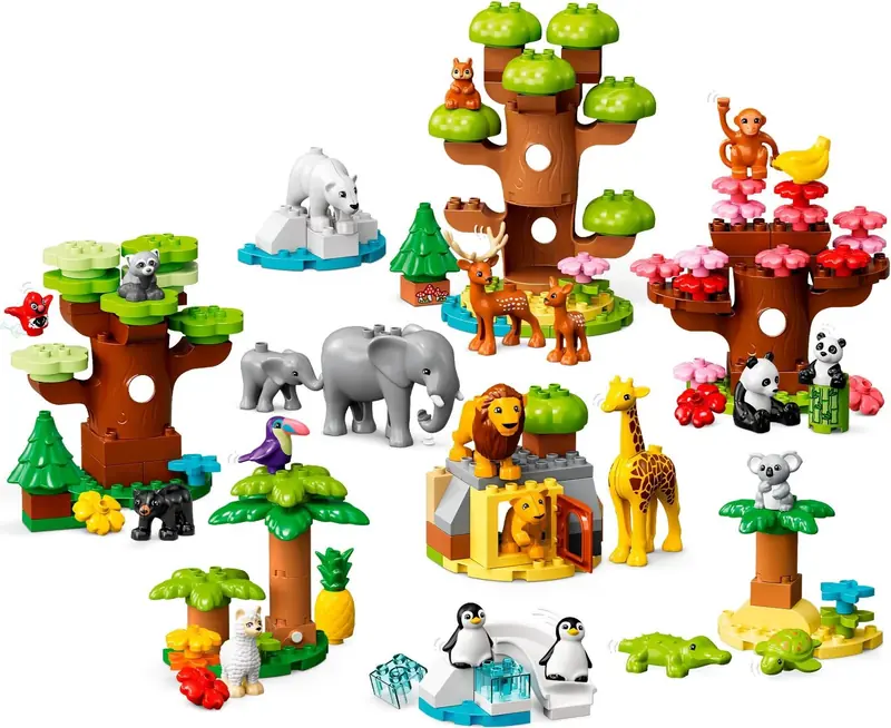LEGO 10975 Dzikie zwierzęta świata zdjęcie 3
