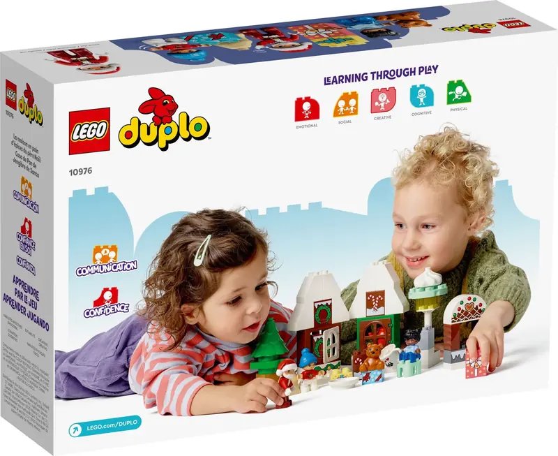 LEGO 10976 Piernikowy domek Świętego Mikołaja zdjęcie 8