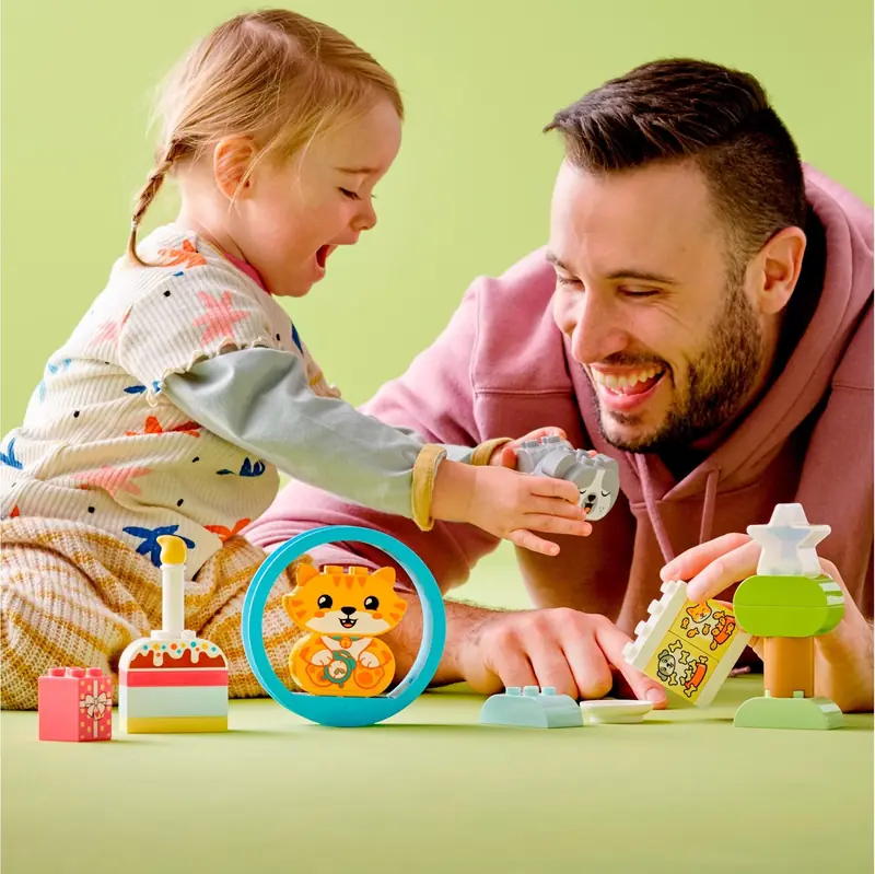 LEGO 10977 Mój pierwszy szczeniak i kotek z odgłosami zdjęcie 6