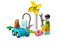 LEGO 10985 Turbina wiatrowa i samochód elektryczny