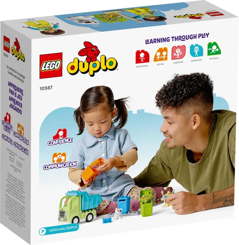 LEGO 10987 Ciężarówka recyklingowa zdjęcie 5