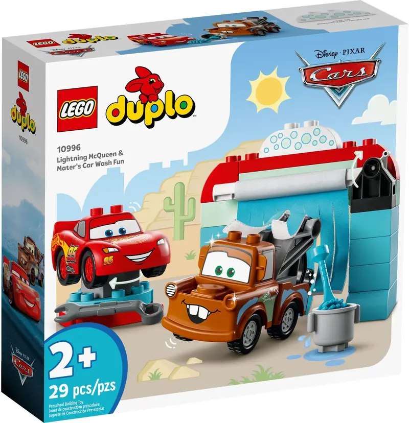 LEGO 10996 Zygzak McQueen i Złomek - myjnia zdjęcie 2