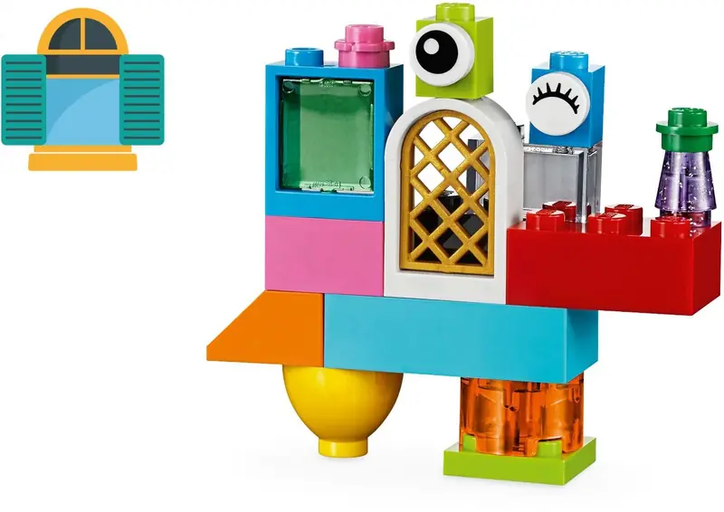 LEGO 11004 Pomysłowe okienka zdjęcie 4