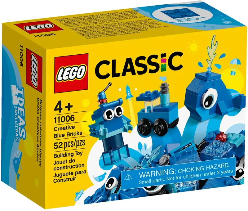LEGO 11006 Niebieskie klocki kreatywne zdjęcie 2