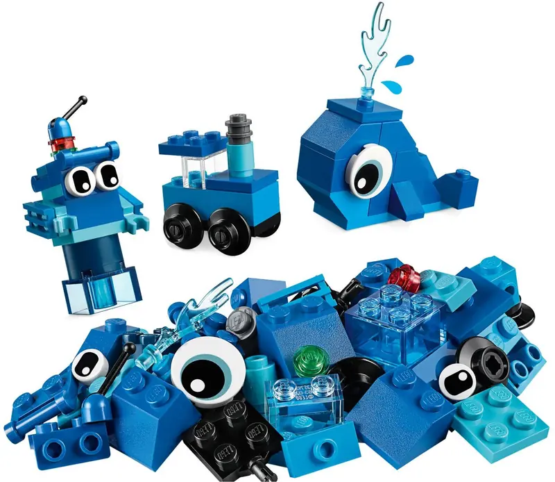 LEGO 11006 Niebieskie klocki kreatywne zdjęcie 3