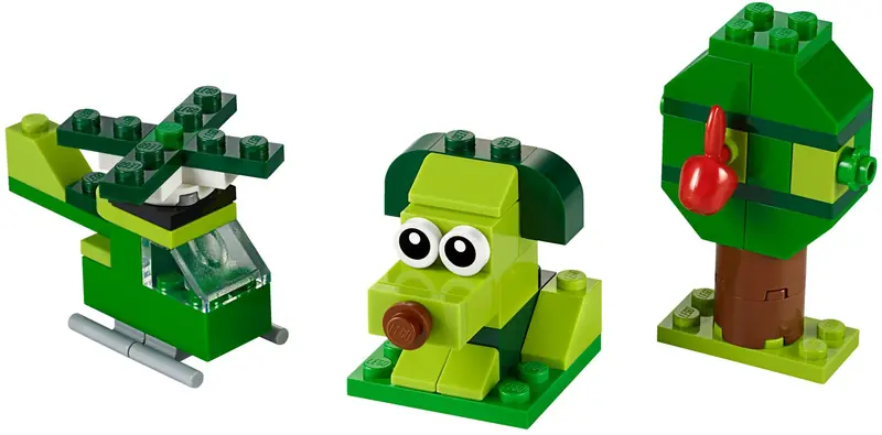 LEGO 11007 Zielone klocki kreatywne