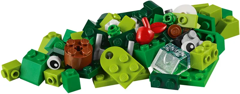 LEGO 11007 Zielone klocki kreatywne zdjęcie 4