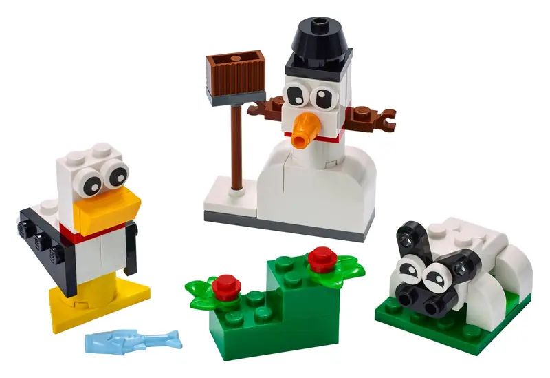 LEGO 11012 Kreatywne białe klocki