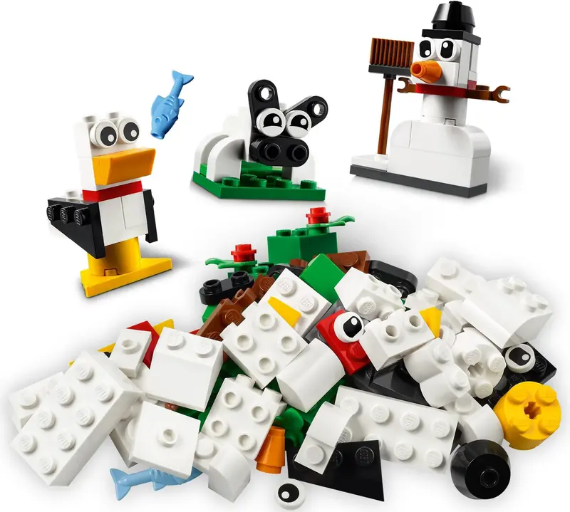 LEGO 11012 Kreatywne białe klocki zdjęcie 3