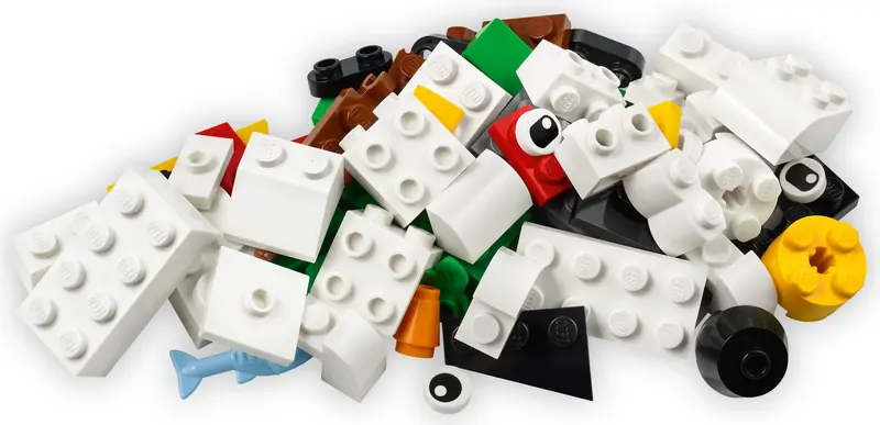 LEGO 11012 Kreatywne białe klocki zdjęcie 4
