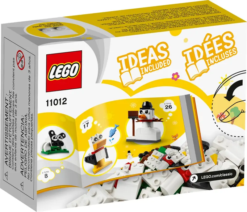 LEGO 11012 Kreatywne białe klocki zdjęcie 5