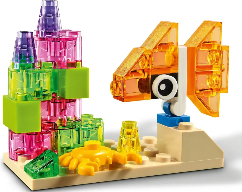 LEGO 11013 Kreatywne przezroczyste klocki zdjęcie 6