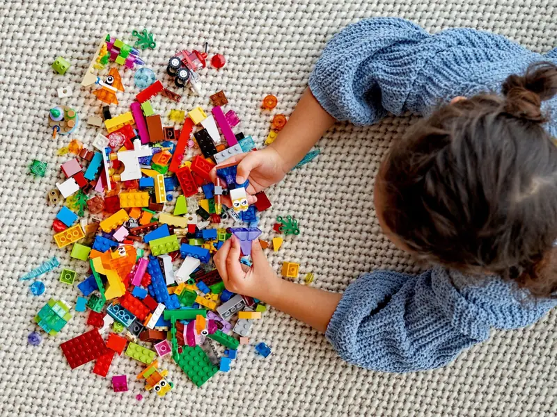 LEGO 11013 Kreatywne przezroczyste klocki zdjęcie 14