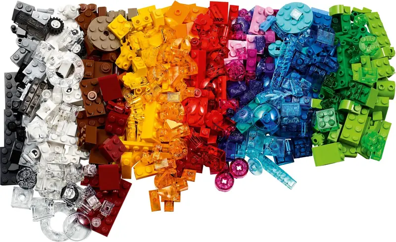LEGO 11013 Kreatywne przezroczyste klocki zdjęcie 9