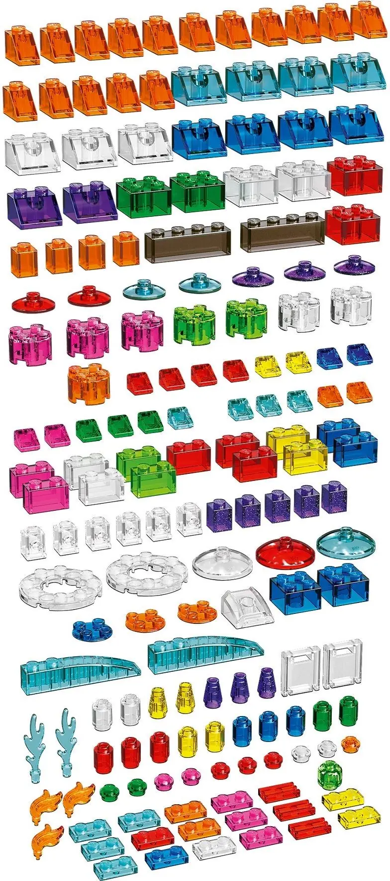 LEGO 11013 Kreatywne przezroczyste klocki zdjęcie 10