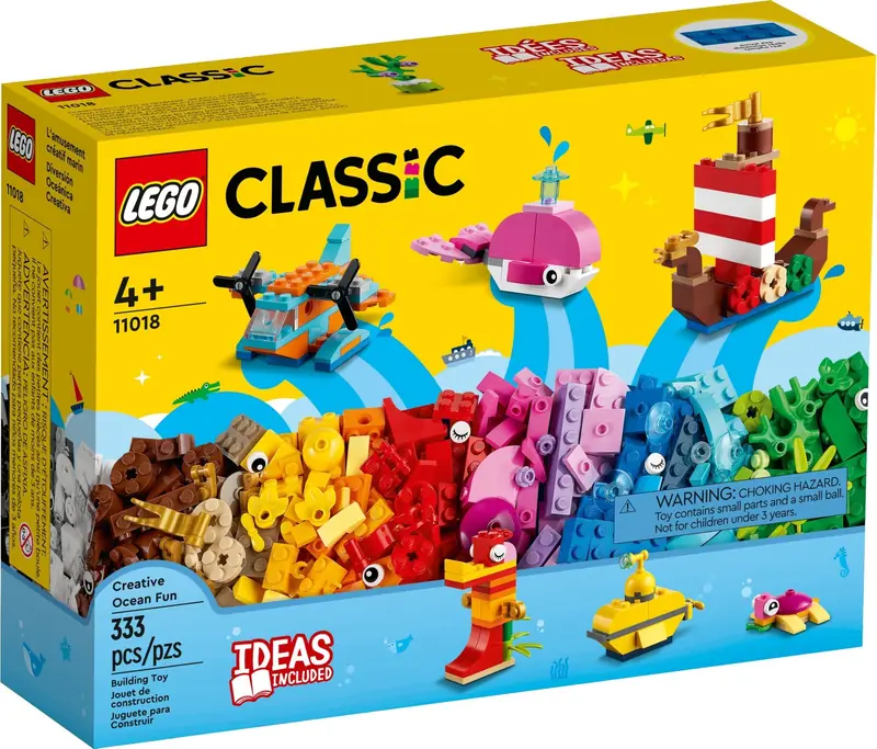 LEGO 11018 Kreatywna oceaniczna zabawa zdjęcie 5