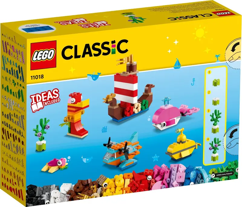 LEGO 11018 Kreatywna oceaniczna zabawa zdjęcie 4