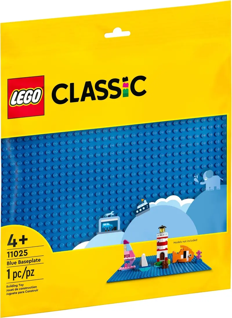 LEGO 11025 Niebieska płytka konstrukcyjna zdjęcie 4