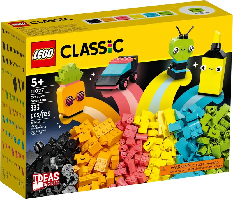 LEGO 11027 Kreatywna zabawa neonowymi kolorami zdjęcie 2