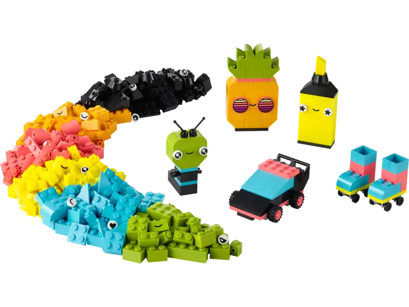 LEGO 11027 Kreatywna zabawa neonowymi kolorami