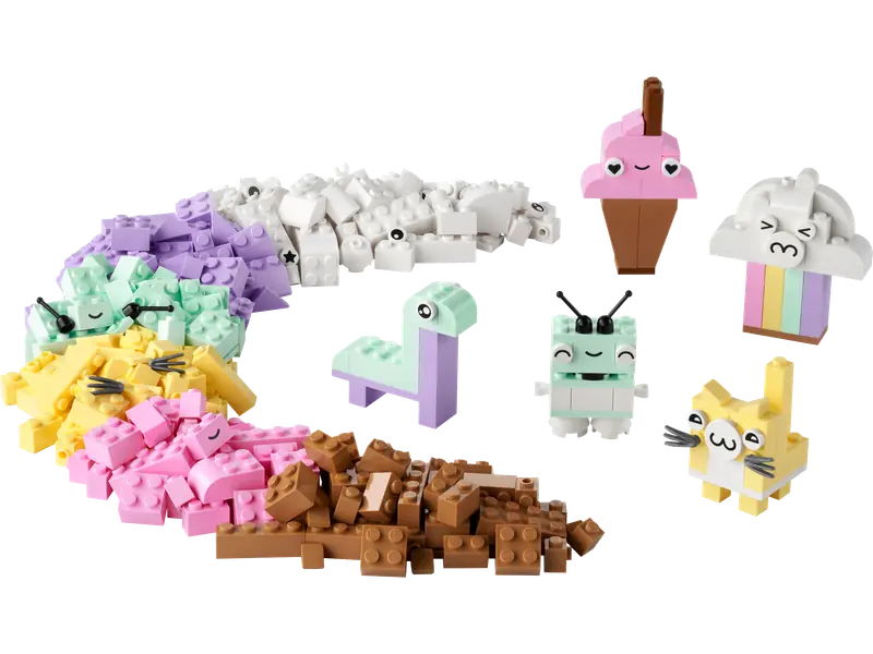 LEGO 11028 Kreatywna zabawa pastelowymi kolorami