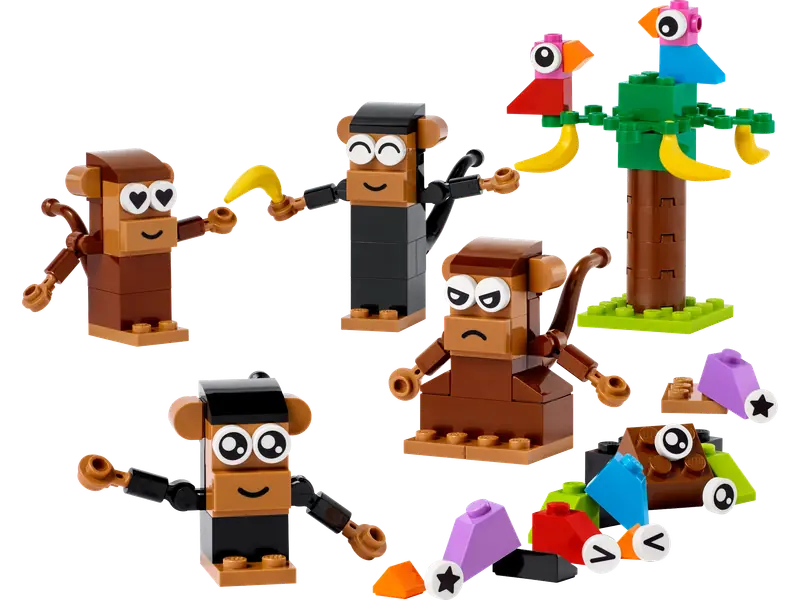 LEGO 11031 Kreatywna małpia zabawa