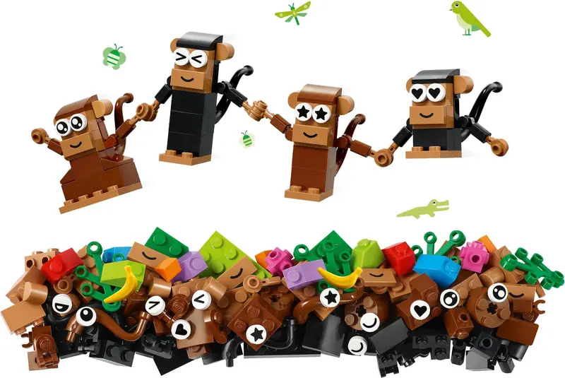 LEGO 11031 Kreatywna małpia zabawa zdjęcie 3