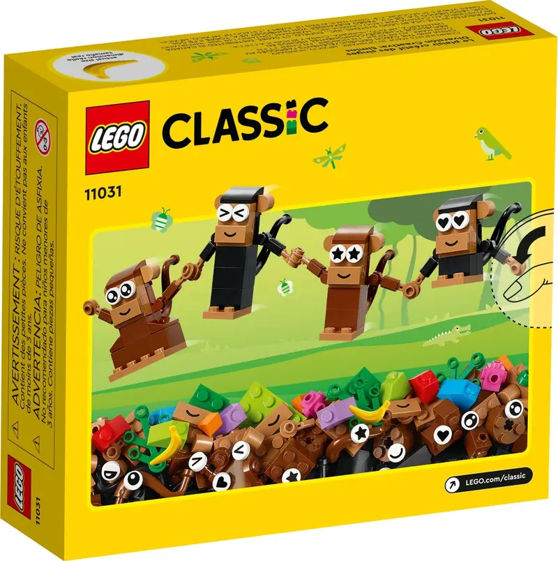 LEGO 11031 Kreatywna małpia zabawa zdjęcie 4