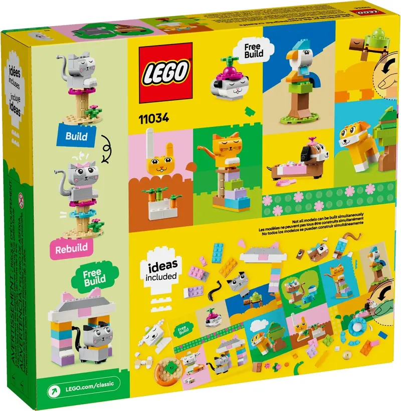 LEGO 11034 Kreatywne zwierzątka zdjęcie 3