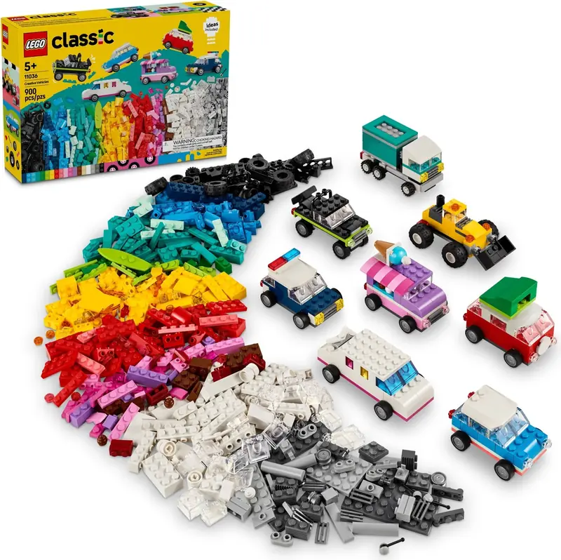 LEGO 11036 Kreatywne pojazdy zdjęcie 2