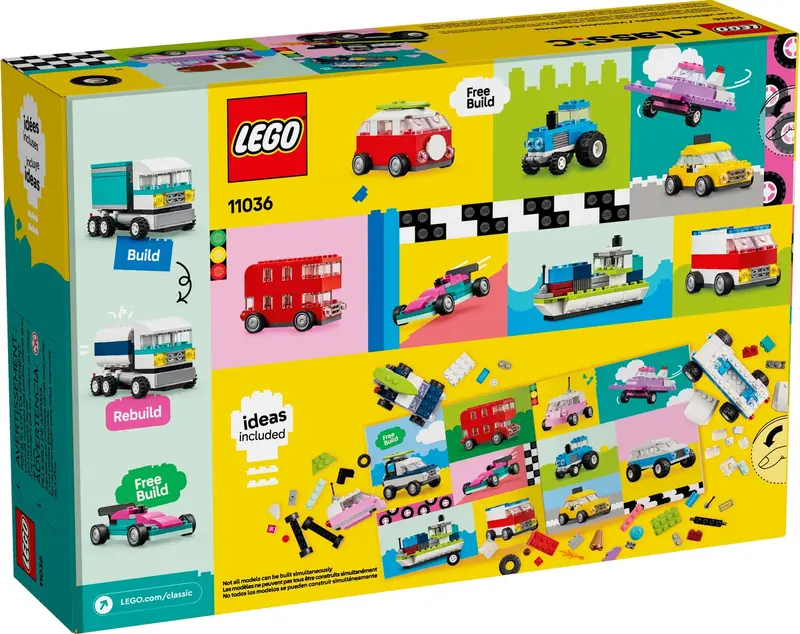 LEGO 11036 Kreatywne pojazdy zdjęcie 3