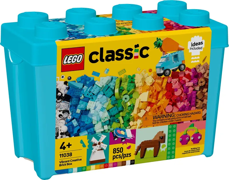 LEGO 11038 Kreatywne pudełko z kolorowymi klockami zdjęcie 2