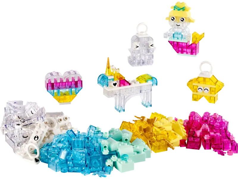 LEGO 11040 Magiczny zestaw z przezroczystymi klockami