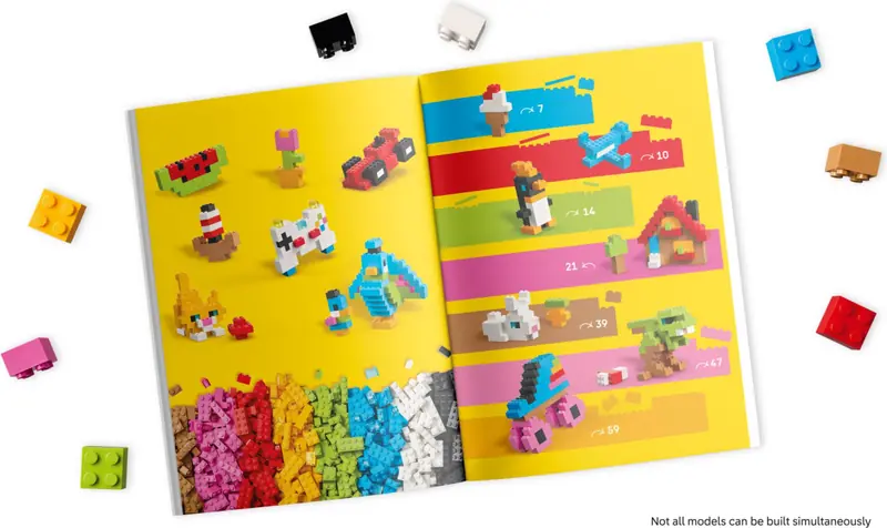 LEGO 11045 Kreatywne kolorowe klocki zdjęcie 17