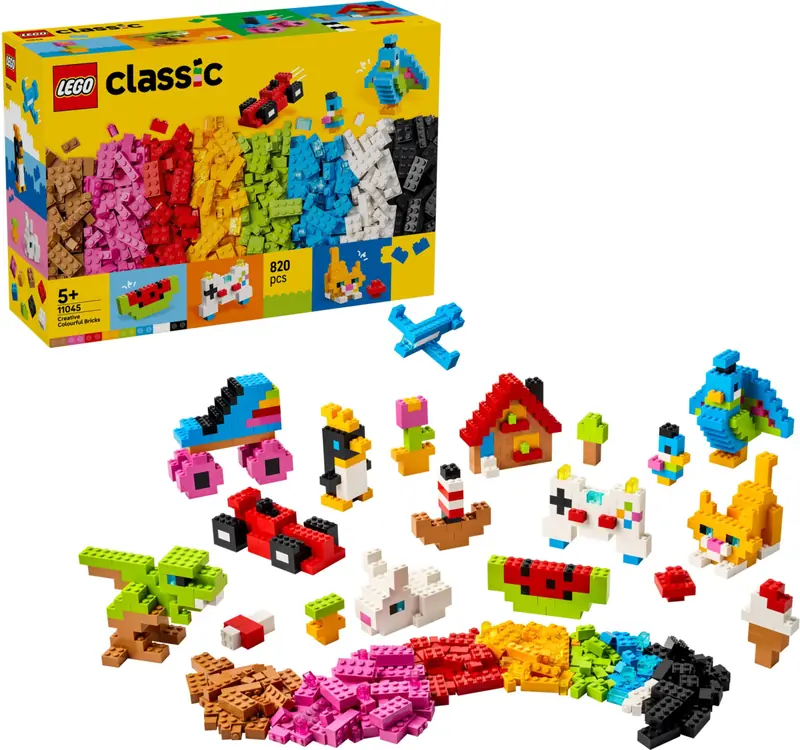 LEGO 11045 Kreatywne kolorowe klocki zdjęcie 3