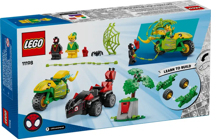 LEGO 11198 Pościg Spina za Electro w dinopojeździe zdjęcie 2