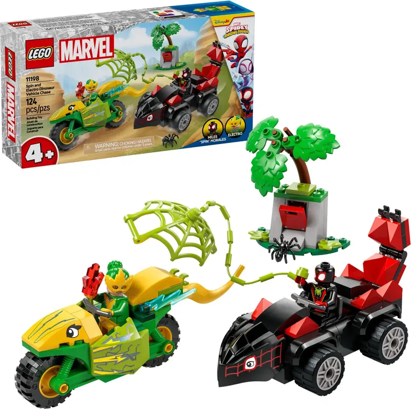 LEGO 11198 Pościg Spina za Electro w dinopojeździe zdjęcie 3