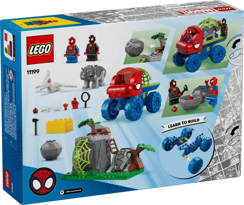 LEGO 11199 Misja ratunkowa zespołu Spidey’ego w dinoterenówce zdjęcie 2